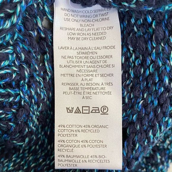 Anthropologie Pilcro Blue Knit Sleeveless Sweater Tank NWT Size Extra Small - Picture 6 of 7